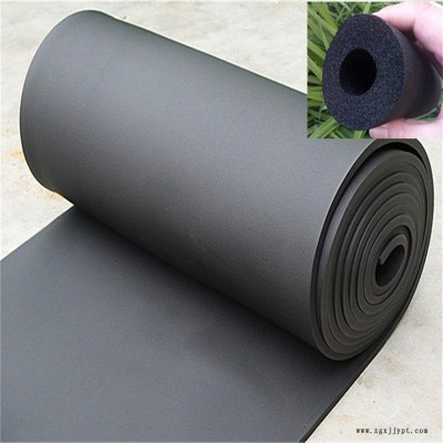 工業(yè)隔熱橡塑板 神州b1級(jí)橡塑保溫板 30mm厚黑色復(fù)合橡塑海綿板  品質(zhì)保證   神州