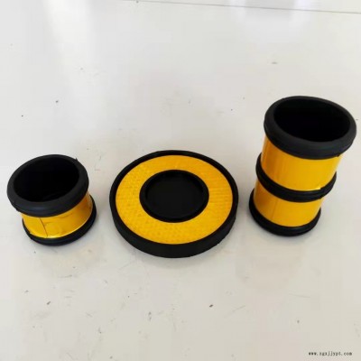 通達(dá)橡塑 橡膠反光保護套 電廠腳手架反光橡膠保護套 48mm架子管橡膠保護墊 膠管總成 歡迎來電