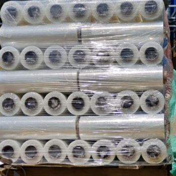 PE拉伸纏繞膜托盤(pán)打包 包裝膜纏繞膜9.6斤 透明pe拉伸膜