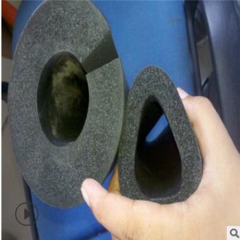 加工復(fù)合橡塑阻燃空心管套 b1級空調(diào)抗寒保溫棉壁厚10mm現(xiàn)貨
