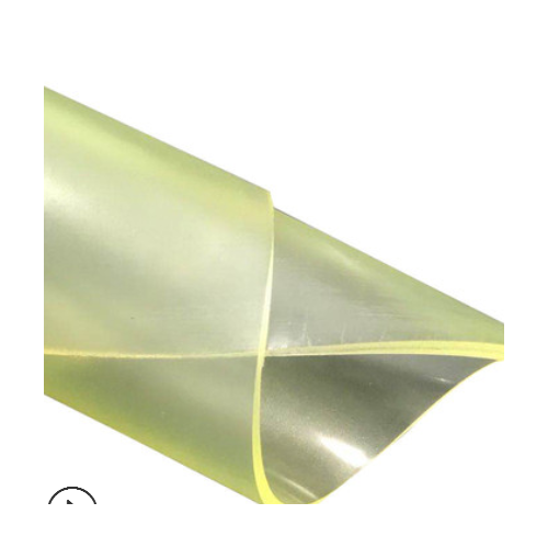 廠家供應(yīng) 聚氨酯板 黃色透明pu板 牛筋板 減震優(yōu)力膠板