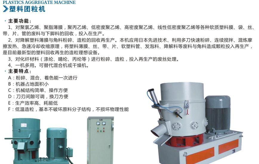 塑料團粒機
