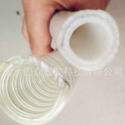廠家定做 輸送PU管 透明鋼絲管 可視夾線夾布管 可提供檢測(cè)報(bào)告