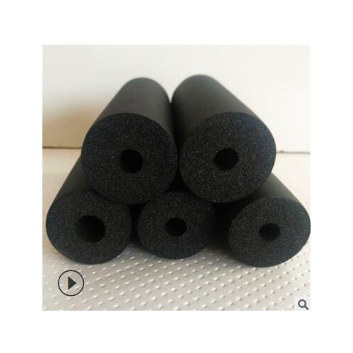 b1級(jí)阻燃保溫橡塑管 復(fù)合鋁箔貼面橡塑空調(diào)管 隔音隔熱橡塑海綿管