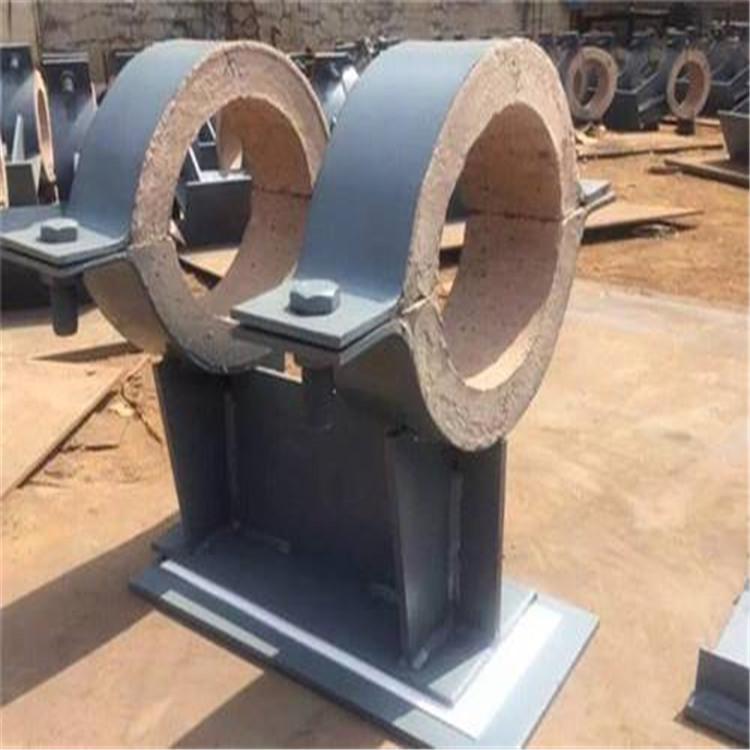 上海 橡膠管托廠家 蒸汽管道隔熱管托  澤天廠家