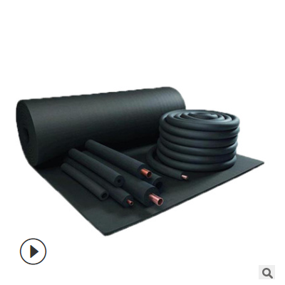 橡塑板B1級橡塑保溫板屋頂阻燃隔熱橡塑板保溫材料隔音橡塑海綿板