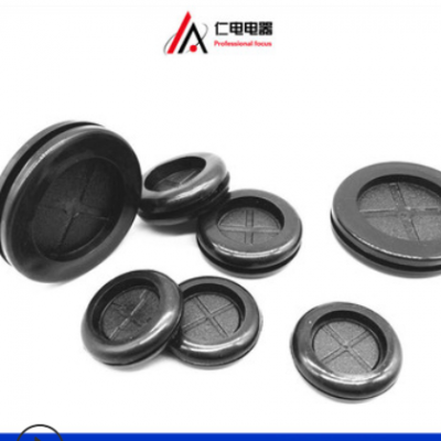 環(huán)保雙面護(hù)線圈圓形出線環(huán)過(guò)線防塵防水密封套配電柜機(jī)箱橡膠圈