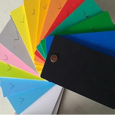 彩色發(fā)泡板雪弗板生產廠家 紅色綠色黃色3mm5mm8 10 15 18mmpvc板