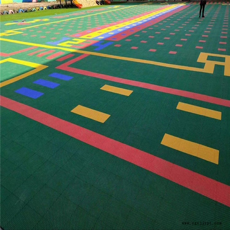 旭康體育主營 單層懸浮地板 戶外pvc地板 施工