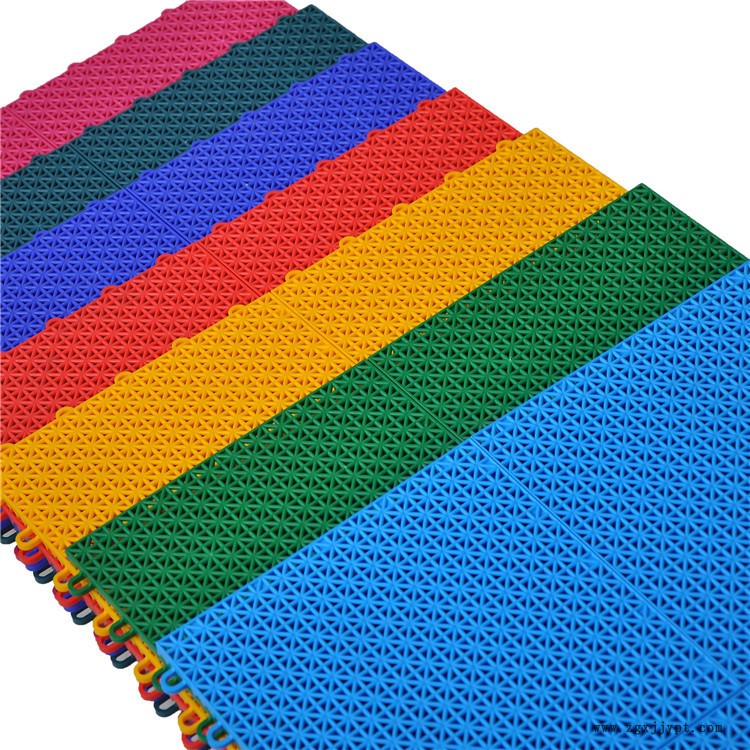 延安 籃球場(chǎng)拼裝地板 PP懸浮式拼裝地板 源頭廠(chǎng)家