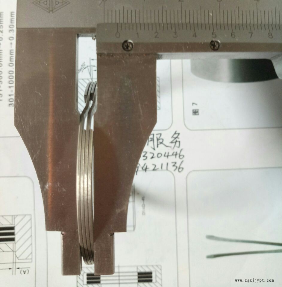 廠家直供 國(guó)內(nèi) 最大 FEY 540*12 密封疊環(huán) 金屬密封疊環(huán) 密封圈示例圖5