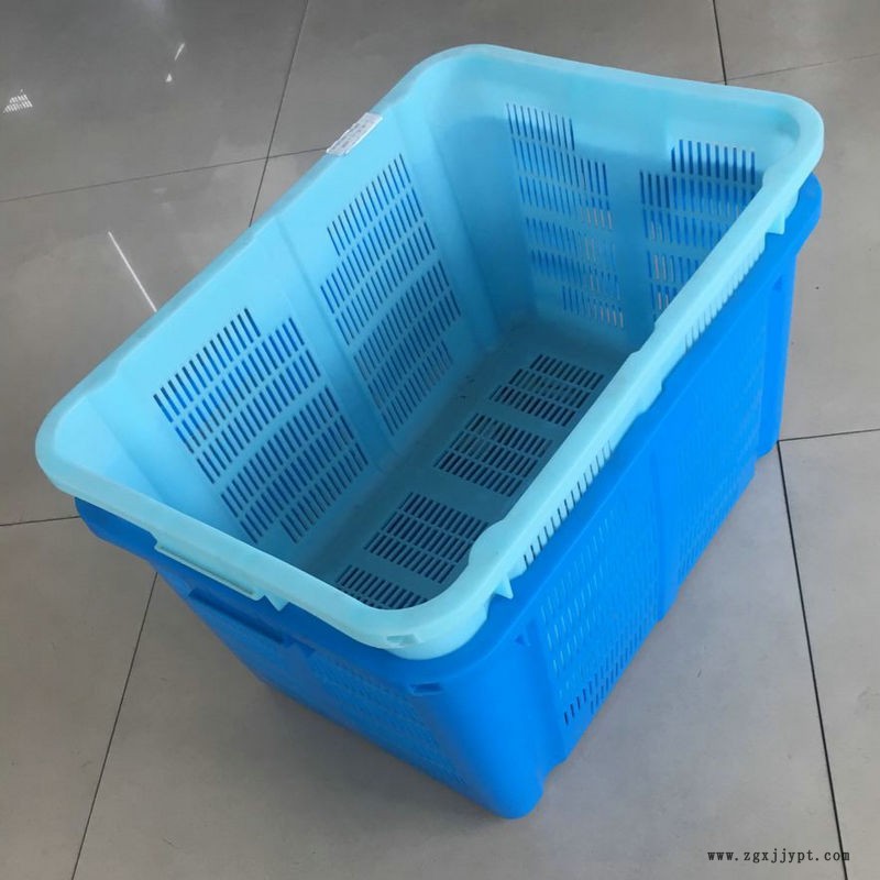 熱銷供應(yīng) 630周轉(zhuǎn)筐系列 長方形塑料軸周轉(zhuǎn)筐 加厚物流塑料周轉(zhuǎn)筐示例圖4