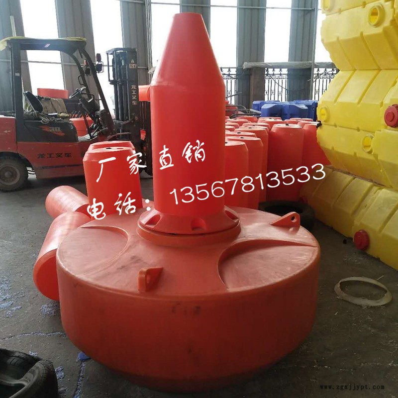 山東警示航標定制  帶太陽能警示燈 創(chuàng)藍廠家批發(fā)攔污浮桶示例圖5