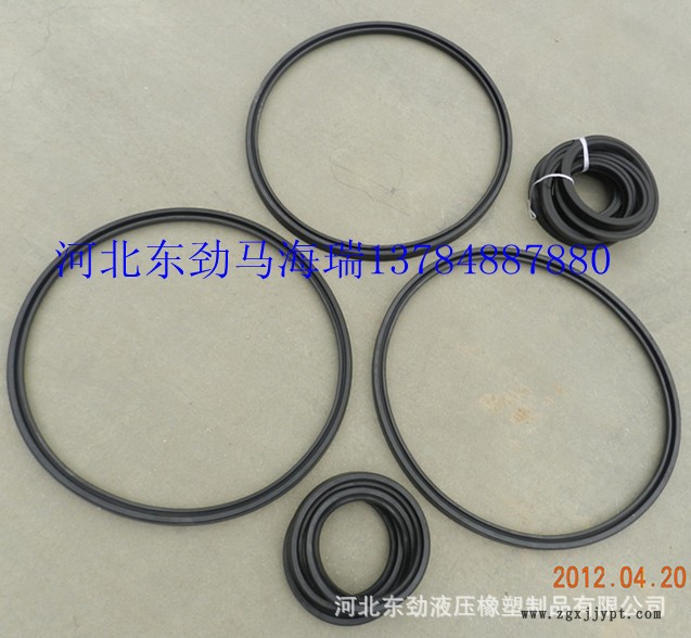 大型800*850*25耐油J型U型無(wú)骨架密封圈/各種大規(guī)格骨架油封示例圖2