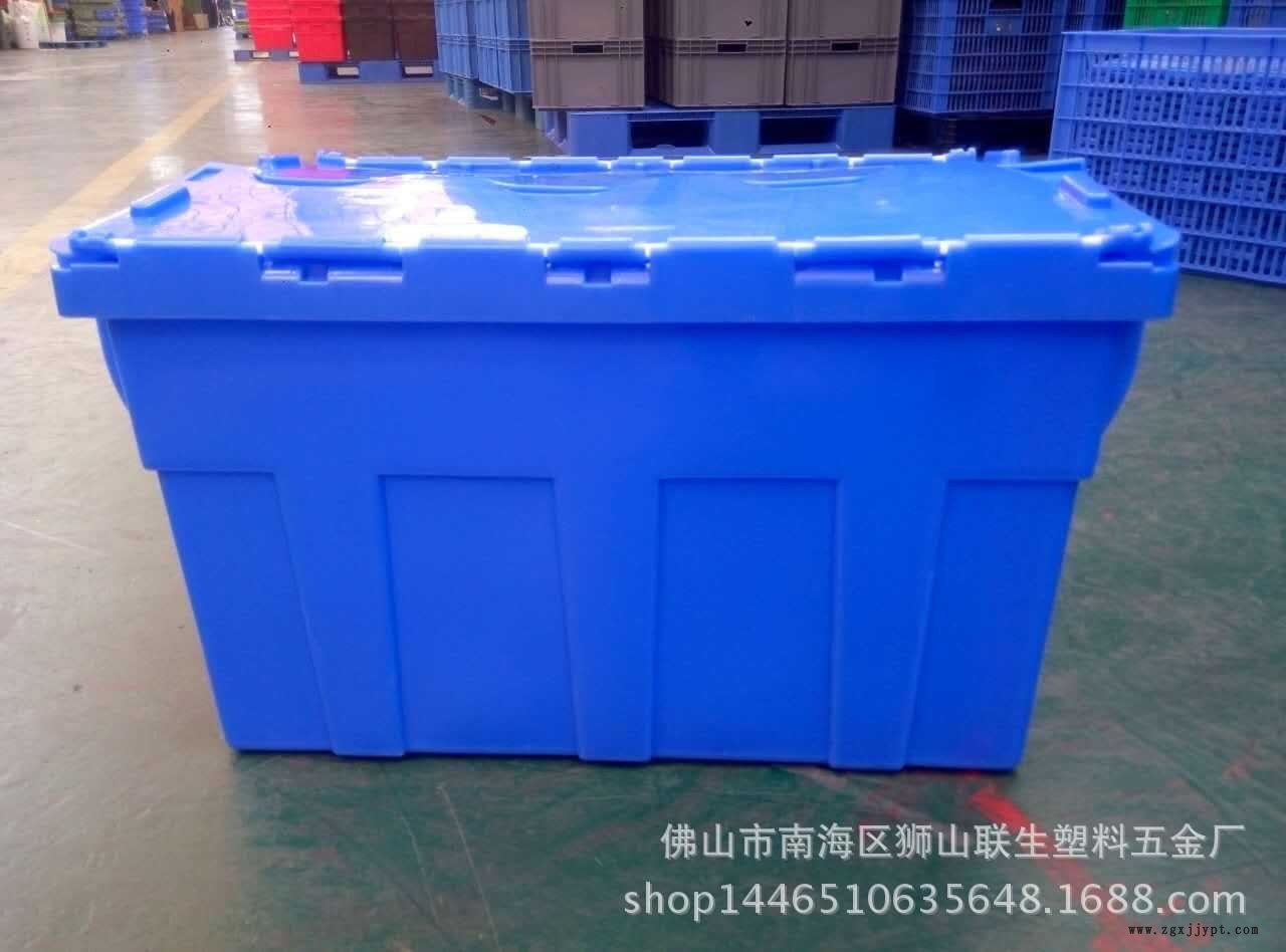佛山聯(lián)生塑料4#儲物箱 物流專用斜插箱 廠家直銷 量大批發(fā)示例圖2
