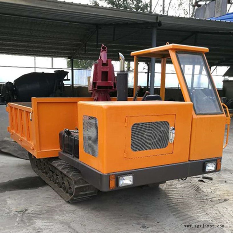 工程履帶式隨車吊 橡膠履帶爬山機(jī) 多種用途履帶搬運(yùn)機(jī)示例圖4