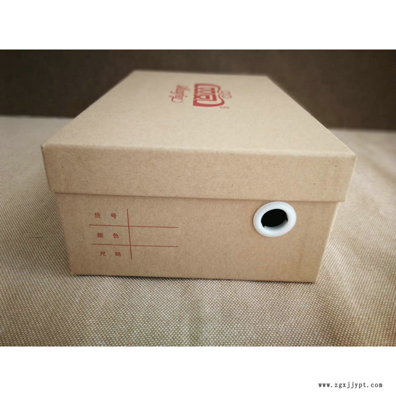 定制批發(fā)?？堄∷?覆膜 精美包裝盒 雙鳳天地蓋禮品布鞋盒示例圖3