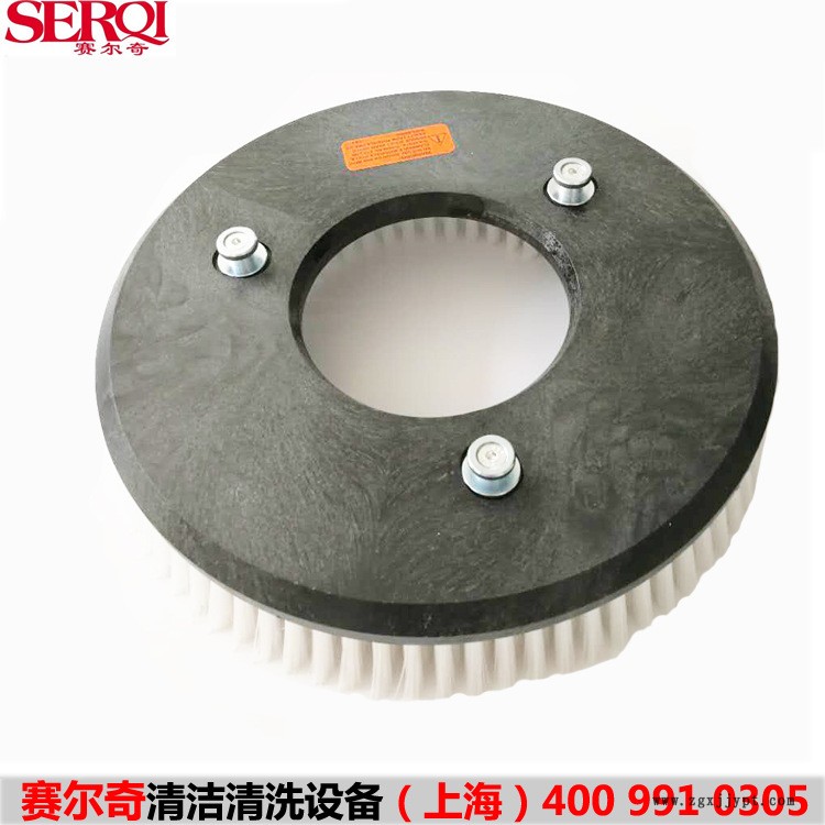 洗地機(jī)配件刷盤刷子手推式拖地機(jī)座駕地面清潔配件盤刷示例圖2