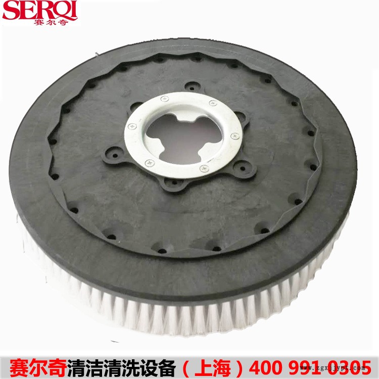 洗地機(jī)配件刷盤刷子手推式拖地機(jī)座駕地面清潔配件盤刷示例圖3