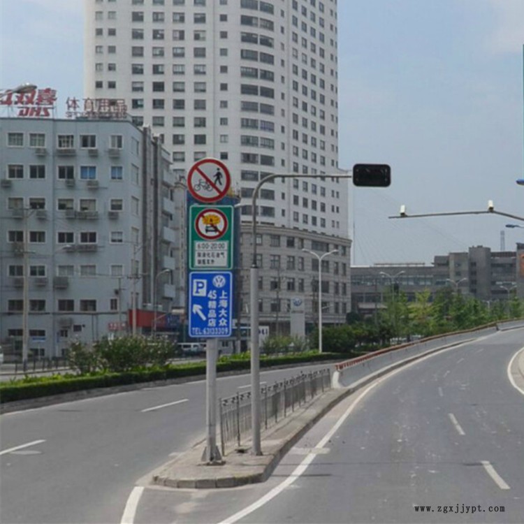 圓形標志牌 公路標志桿 祥路定制 多柱式標志牌桿