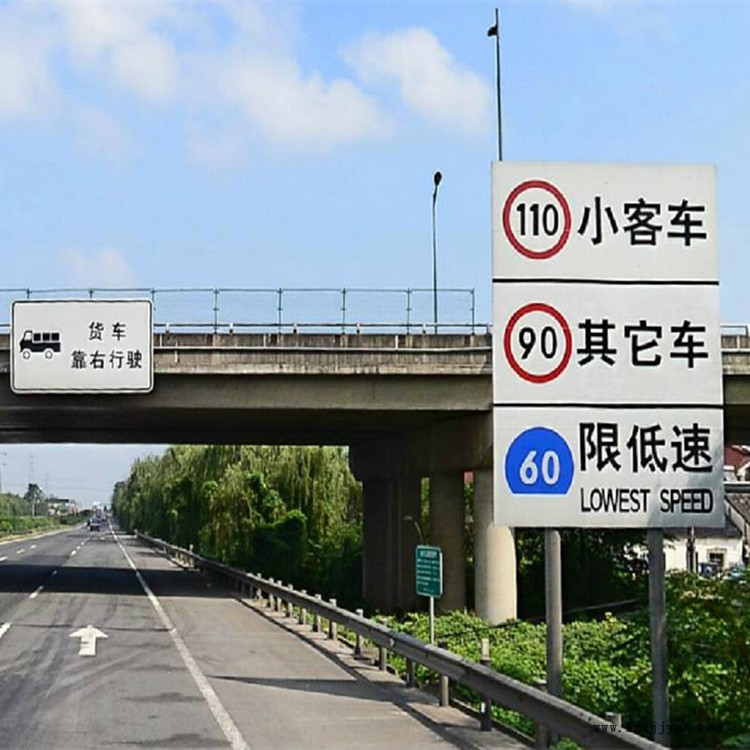 祥路承接定制 鄉(xiāng)村公路標(biāo)志桿 公路標(biāo)志牌 干型標(biāo)志桿