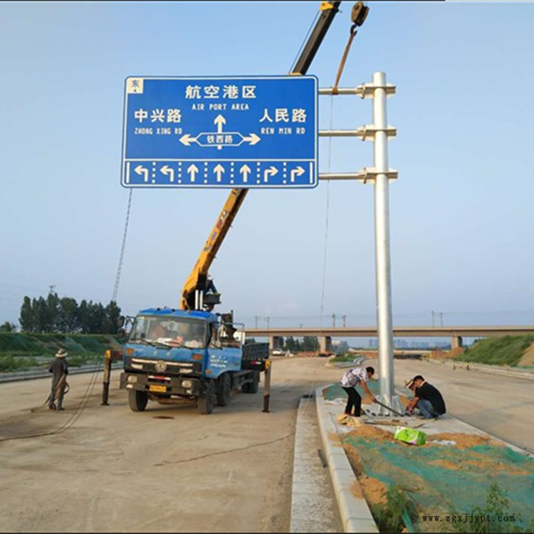 祥路承接定制 鄉(xiāng)村公路標(biāo)志桿 公路標(biāo)志牌 干型標(biāo)志桿