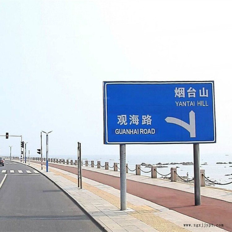 祥路承接定制 警戒標志桿 圓形標志牌 標志桿