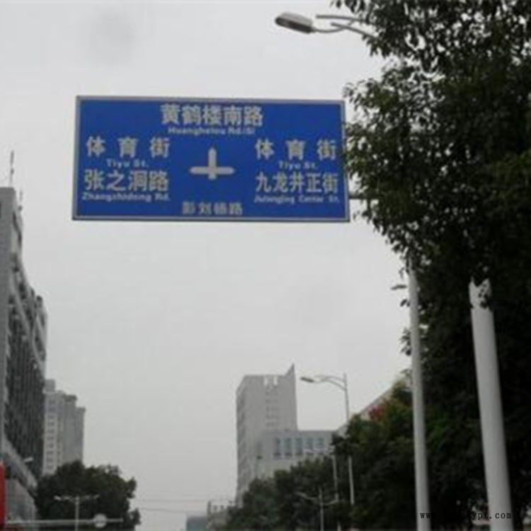 祥路信譽商家 公園標志桿 駕校標志牌 熱鍍鋅桿件