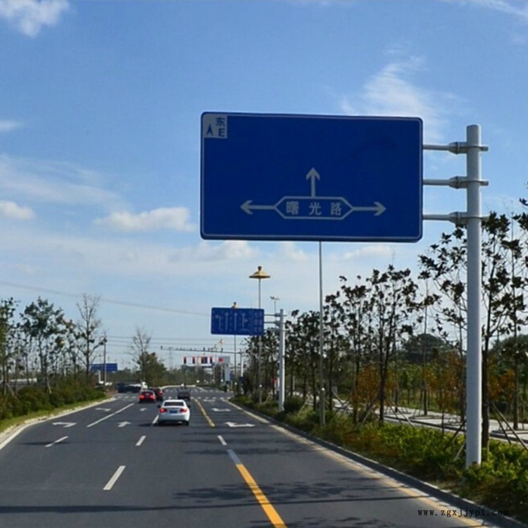 道路F型標(biāo)志桿 鄉(xiāng)村公路標(biāo)志桿 指示牌 祥路圖紙定制