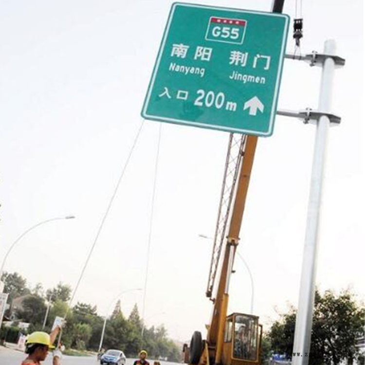 懸臂式指路標志牌桿 治安監(jiān)控桿 道路標志牌 祥路生產(chǎn)加工
