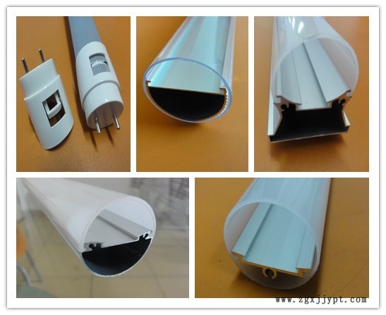 深圳PC異性雙色圓管，PC型材，PC塑包鋁外殼，PC異型材示例圖3