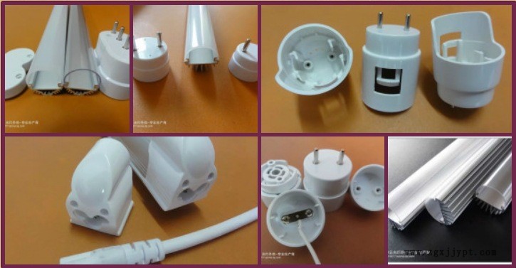 深圳PC異性雙色圓管，PC型材，PC塑包鋁外殼，PC異型材示例圖1