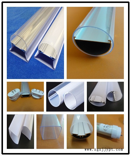 深圳PC異性雙色圓管，PC型材，PC塑包鋁外殼，PC異型材示例圖2