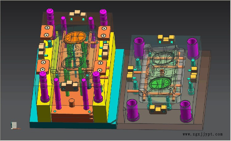 汽車配件塑膠模具注塑加工 來樣來圖計制注塑模具示例圖3