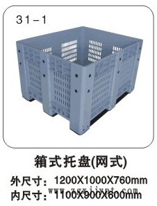 物豪卡板箱 箱式托盤 湖北水果箱 周轉(zhuǎn)箱 儲(chǔ)運(yùn)設(shè)備示例圖4