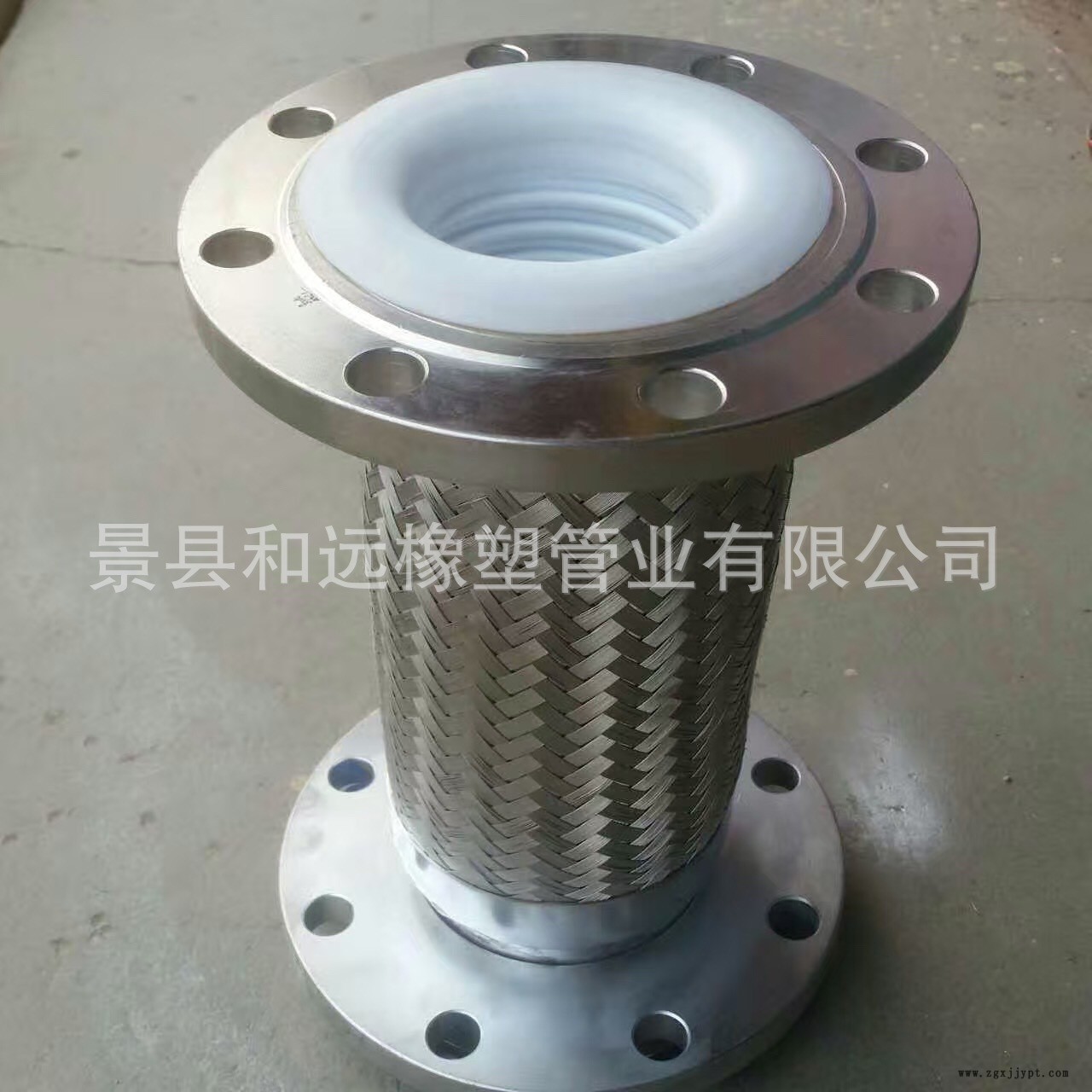 法蘭金屬軟管不銹鋼波紋管 鋼襯四氟管示例圖5