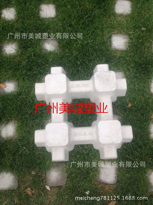 水泥植草磚塑料模具，水泥植草磚塑料模具，河道護(hù)坡植草磚模具示例圖2