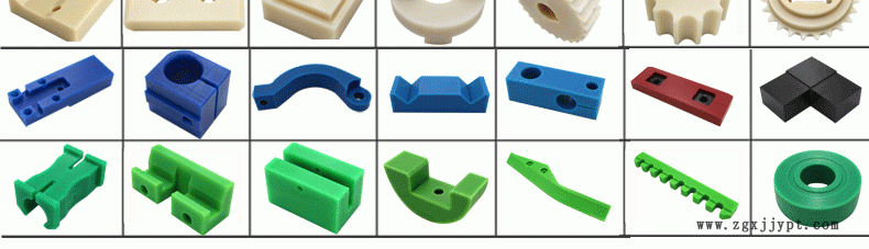 專業(yè)生產(chǎn)可定制機(jī)尼龍加工件 耐磨尼龍配件 PA6尼龍異型材示例圖3