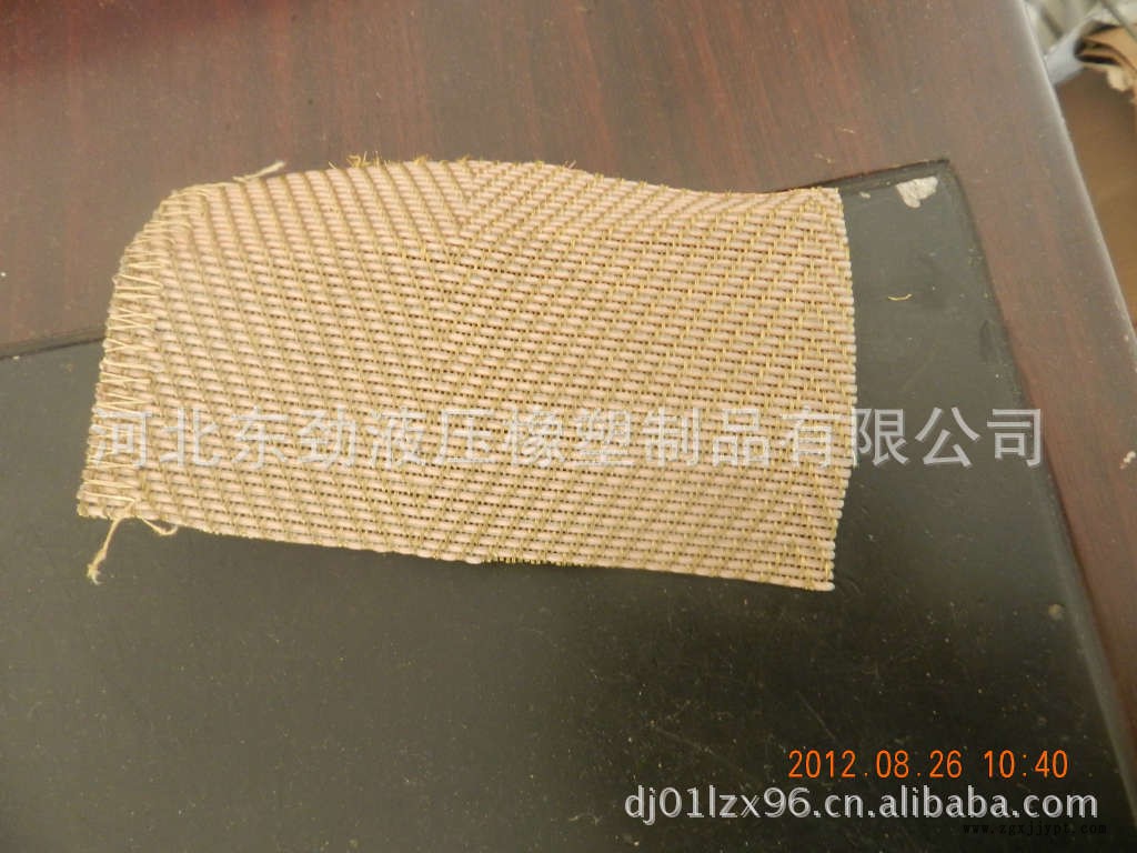 東勁橡塑橡膠廠批發(fā)熱壓機全銅硅膠線編織緩沖墊/耐熱緩沖墊示例圖2