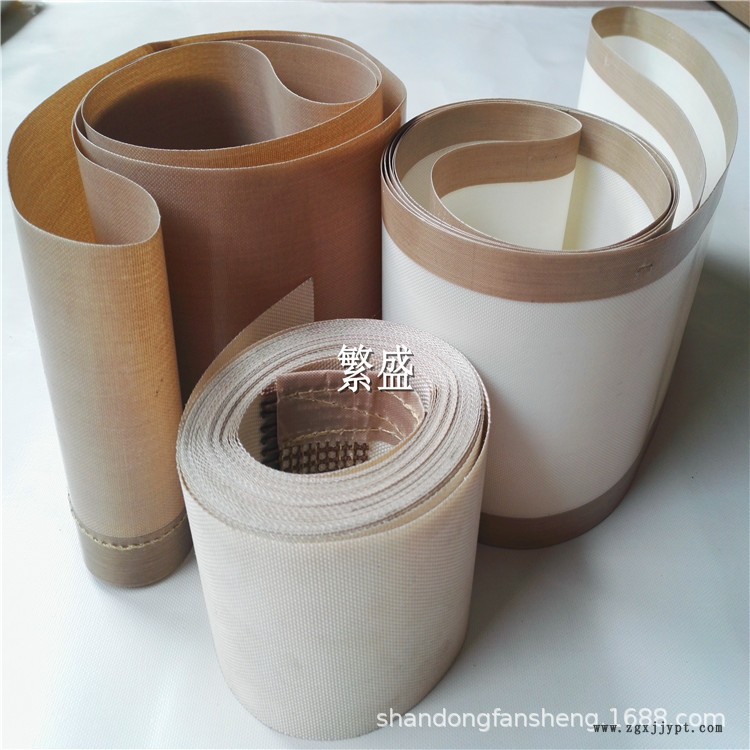橡塑硫化擠出機 橡膠 硅膠制品專用輸送帶 鐵氟龍 特氟龍布帶廠家示例圖3