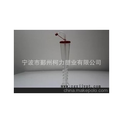 羅紋吸管杯，PET吸管杯，PET吹塑杯，yard glass