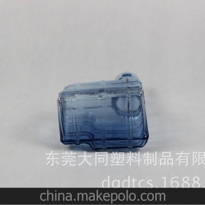 工廠加工PC水箱 異型透明天藍水箱 加濕器水箱 掛燙機異型水箱