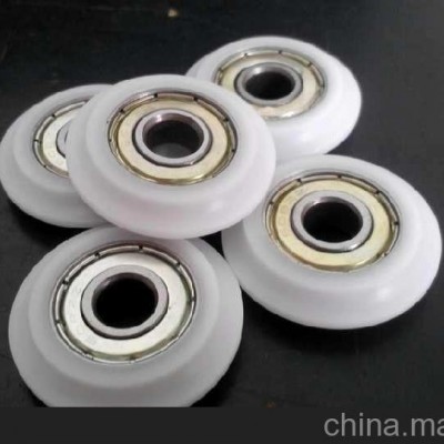 608包塑滑輪，移門滑輪，塑料滑輪，Y型滑輪