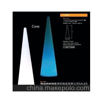 供ＬＥＤ發(fā)光燈箱、酒吧發(fā)光桌椅、戶外燈具　滾塑加工