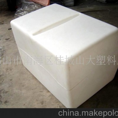 加工定制大型塑料水箱，工業(yè)水箱，專業(yè)滾塑加工，滾塑制品(圖)
