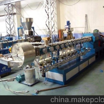 SHJ—75雙螺桿混煉擠出機風冷熱切機