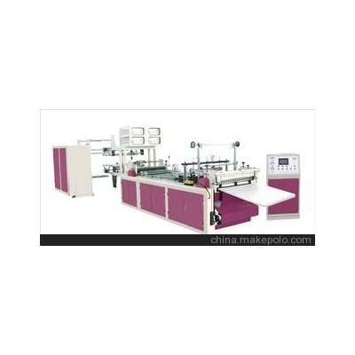 定制 全自動無紡布拉鏈袋制袋機