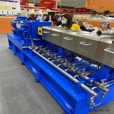 精創(chuàng)達 供應JCDSJ65機型 LCP雙螺桿擠出機 塑料造粒機