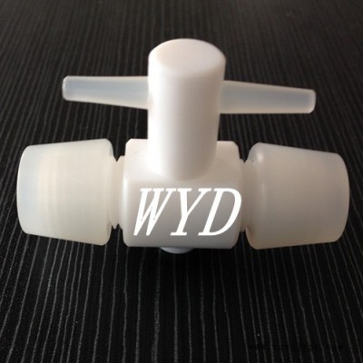 蘇州PFA直通/三通/彎頭/外牙直接/內(nèi)牙/變徑直通/變徑三通/入珠/卡套。。PTFE球閥，經(jīng)久耐用。