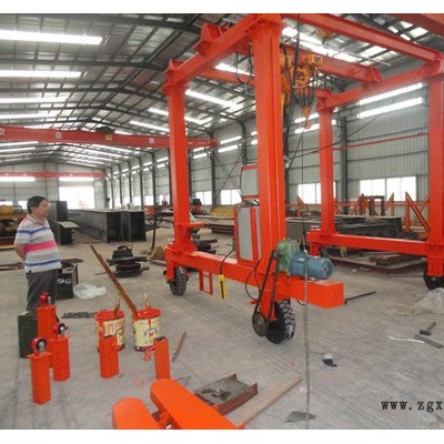 廣東昱嘉**輪胎門式起重機 安全可靠、操作簡單 輪胎起重機